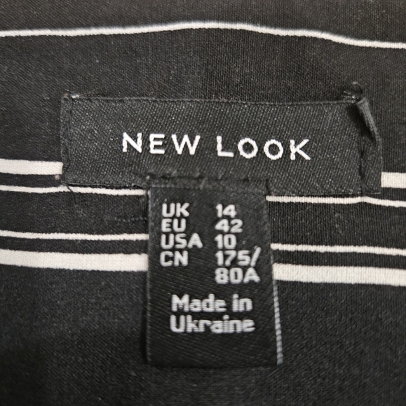 New Look black stripe tapered trousers - Picture 7 of 7